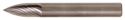 BG 3.00MMX12.7MM SG-44 SOLID CARB SHK STD CUT