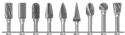 1855 1/4 SA-51, SA-51-2, SC-51, STEEL SHK STD CUT