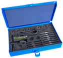17PC #48 METRIC HAND TAP & RND ADJ DIE SET